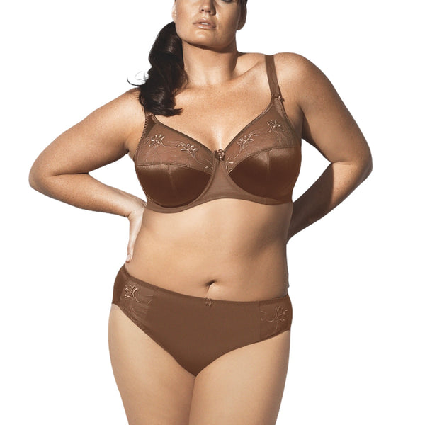 Kristie Side Support Bra Cocoa